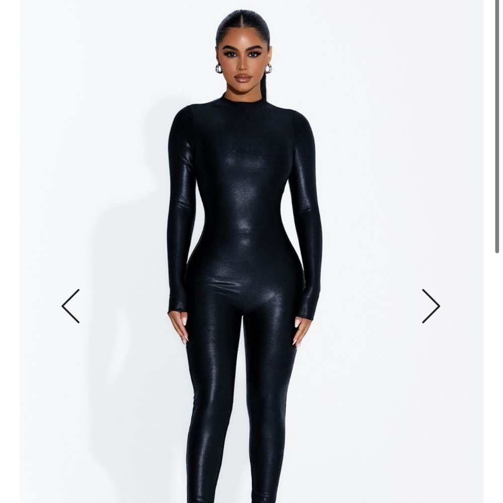 Naked Wardrobe ‘The Drip Body Jumpsuit + Gloves’